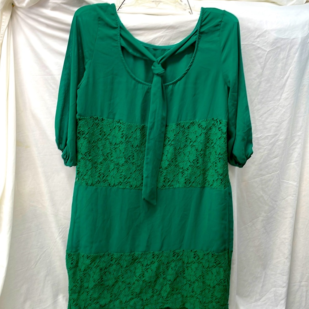 Viva you sheer Lacey dress ladies sz xl